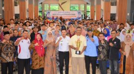 Wawako Ekos Albar secara resmi membuka Popda 2024 Tingkat Kota Padang, Rabu (24/4/2024). (Foto: Prokopim Padang)