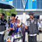 Jemaah haji Indonesia JKG01 tiba di Bandara AMMA Madinah. (Foto: Kemenang)