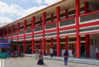 Gedung baru SDN 10 Lubuk Begalung di Jalan Kampung Tanjung, Kelurahan Lubuk Begalung Nan XX, Kecamatan Lubuk Begalung.