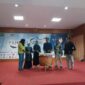 Kabag Administrasi Pembangunan dan Perencanaan, Erwin bersama Rektor UBH Prof. Diana Kartika membuka Bunkasai XXI, Sabtu (25/5/2024. (Foto: Diskominfo Padang)