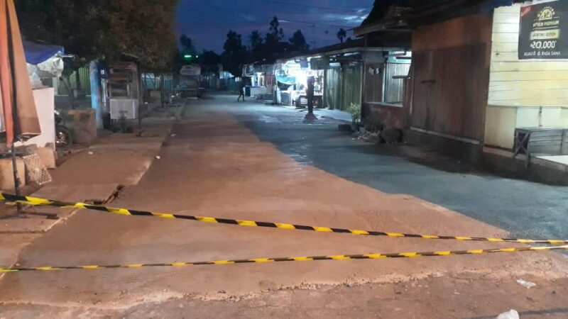 Jalan rusak di Pasar Lubuk Buaya Kecamatan Koto Tangah tuntas dikerjakan, Minggu (26/5/2024). (Foto: Prokopim Padang)