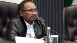 Menag Yaqut Cholil Qoumas. (Foto: Kemenag/Fadhlillah Hafizhan M)

