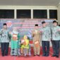 Pj Wako Padang Andree Algamar saat peringatan HLUN ke-28 Tahun 2024 Tingkat Sumbar di Gedung Bagindo Aziz Chan Youth Center Padang, Kamis (30/5/2024). (Foto: Prokopim Padang)
