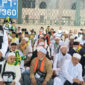 Suasana jemaah haji di Masjid Nabawi (Foto: Kemenag/Risna Yanti)