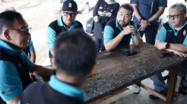 Wagub Audy saat Special Event Station (SES) di Pantai Ujung Batu, Kota Padang, Sabtu (18/5/2024). (Foto: adpsb)