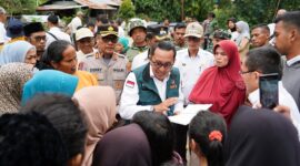 Pemkab Tanah Datar mengusulkan 8 buah Sabo Dam kepada BNPB untuk mengantisipasi terjadinya bencana banjir bandang. (Foto: Prokopim Tanah Datar)