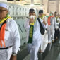 Jemaah Haji Indonesia antri masuk Raudhah. (Foto: Kemenag)