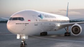 Ilustrasi Garuda Indonesia.