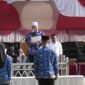 Bupati Pasbar Hamsuardi memberikan sambutan. (Foto: Diskominfo Pemkab Pasbar)