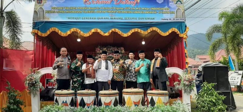 MTQ ke-41 Tingkat Kecamatan Luki resmi dibuka, Sabtu (30/6/2024). (Foto: Diskominfo Padang)