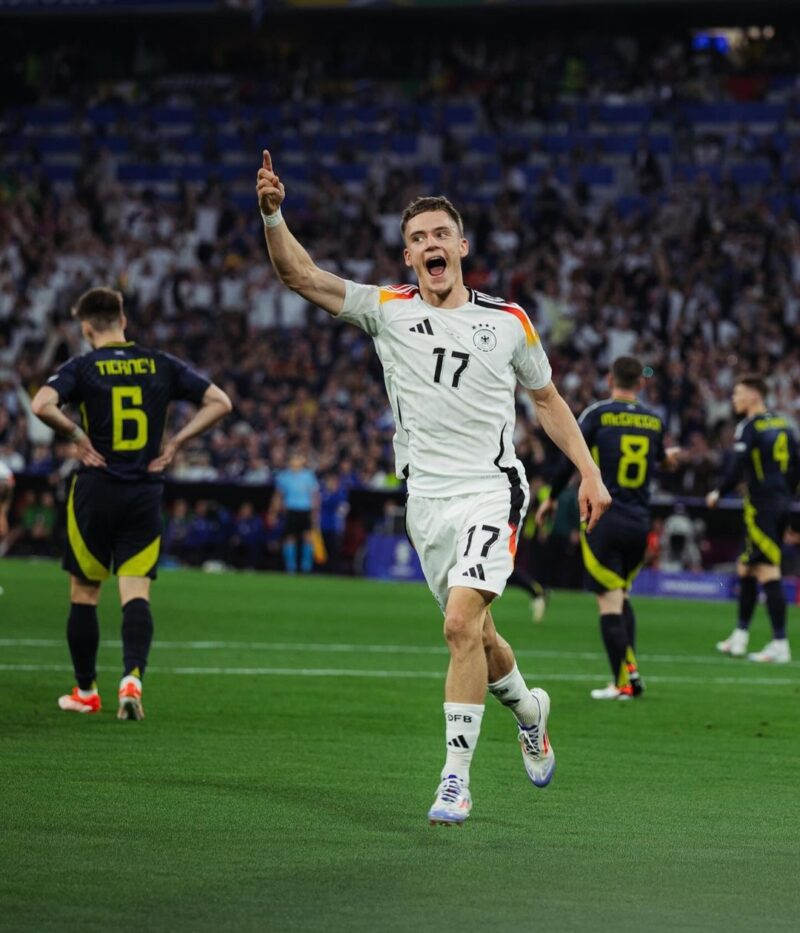 Timnas Jerman menang telak 5-1 atas Skotlandia pada pertandingan pembuka Euro 2024, Sabtu (15/6/2024) dini hari. (Foto: dfb_team)