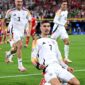 Kai Havertz merayakan gol yang dicetaknya pada pertandingan 16 besar Piala Eropa 2024 melawan Denmark di BVB Stadium, Dortmund, Sabtu (29/6/2024). (Foto: IG euro204)