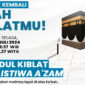 Ilustrasi cek arah kiblat. (Foto: Ist)