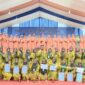 Kontingen PKK Kota Padang berhasil mendulang sejumlah prestasi di Jambore Kader PKK Berprestasi Tingkat Sumbar ke-21 Tahun 2024. (Foto: Prokopim Padang)