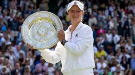 Barbora Krejcikova menjuarai Wimbledon 2024. (Foto: IG Wimbledon)