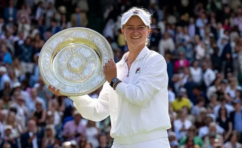 Barbora Krejcikova menjuarai Wimbledon 2024. (Foto: IG Wimbledon)