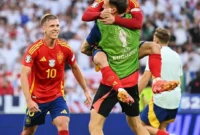 Timnas Spanyol melaju ke semifinal Piala Eropa (Euro) 2024 setelah menyingkirkan tuan rumah Jerman dengan skor 2-1. (Foto: IG euro2024)