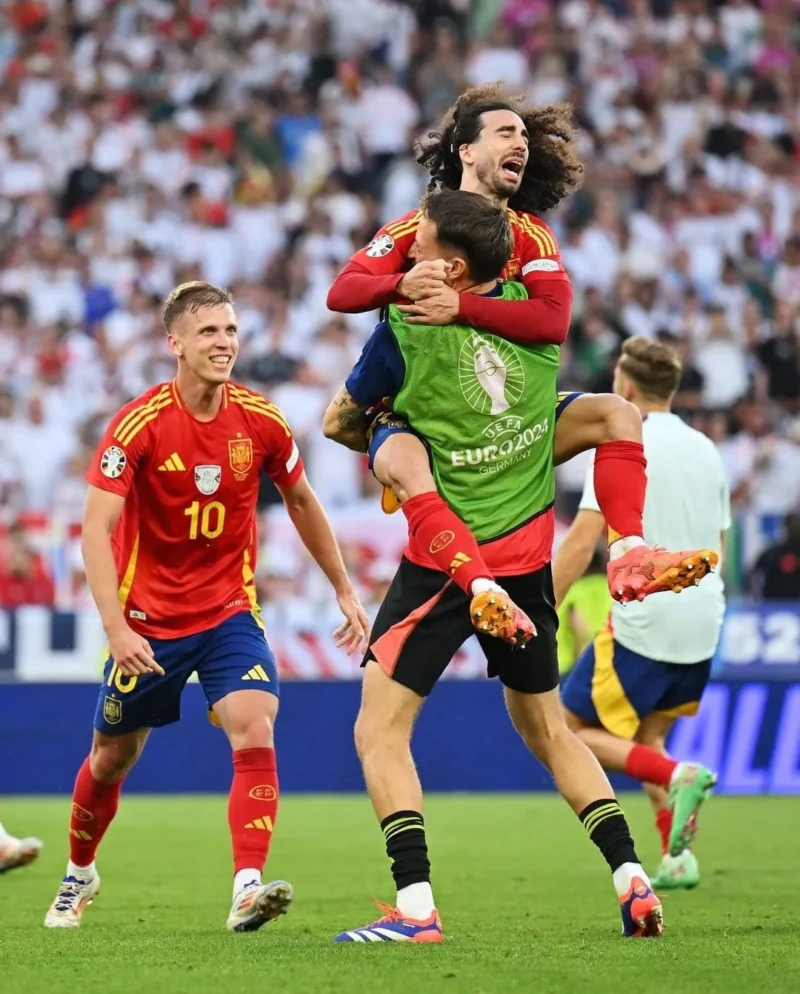 Timnas Spanyol melaju ke semifinal Piala Eropa (Euro) 2024 setelah menyingkirkan tuan rumah Jerman dengan skor 2-1. (Foto: IG euro2024)