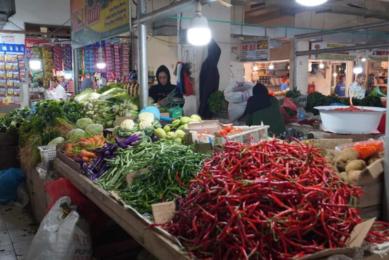 Pasokan melimpah sejumlah komoditas pangan mengalami penurunan harga. (Foto: Diskominfo Padang Panjang)