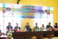 Bupati Tanah Datar Eka Putra membuka pelatihan membuat Dalamak. (Foto: Prokopim Tanah Datar)