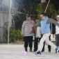 Bupati Tanah Datar, Eka Putra membuka Open Turnamen Futsal Linbdbas Cup III di Jorong Baing, Sabtu (20/7/2024) malam. (Foto: Prokopim Padang)