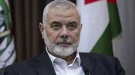 Kepala Biro Politik Kelompok Hamas, Ismail Haniyeh. (Foto: Antara/Anadolu/pri) 