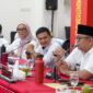 Pj Wako Padang Andree Algamar saat rapat persiapan HUT ke-355 Kota Padang, Rabu (3/7/2024). (Foto: Prokopim Padang)