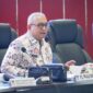 Pj Wali Kota Padang Andree Algamar mengingatkan ASN jangan terlibat judi online. (Foto: Prokopim Padang)