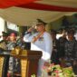 Pj Wali Kota Padang Andree Algamar memimpin Upacara Peringatan Hari Gugurnya Pahlawan Nasional Bagindo Aziz Chan. (Foto: Prokopim Padang)