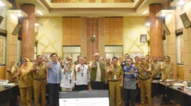 Pemko Padang gelar Rakor Ketahanan Pangan di Ruang Abu Bakar Jaar. (Foto: Prokopim Padang)