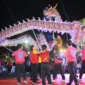 Penampilan atraksi naga saat penutupan Festival Siti Nurbaya 2024. (Foto: Prokopim Padang)