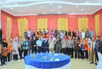 Pemko Padang bersama stakeholder dan insan kebencanaan menggelar kegiatan coffee morning  di Palanta Kediaman Resmi Wali Kota Padang, Kamis (29/8/2024). (Foto: Prokopim Padang)