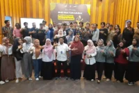 Pembukaan pelatihan subsektor musik bagi pelaku ekraf di Youth Center Padang, Rabu (28/8/2024).