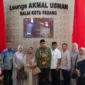 Pj Wali Kota Padang Andree Algamar meresmikan Lounge Akmal Usman di Balai Kota Padang, Jumat (2/8/2024). (Foto: Prokopim Padang)