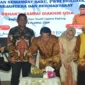 Perayaan HUT ke-62 PWRI Kota Padang di Gedung Youth Center Padang, Minggu (25/8/2024). (Foto: Prokopim Padang)