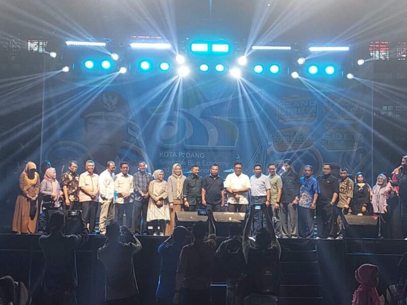 Suasana penutupan Pameran dan Expo pada Selasa (13/8/2024). (Foto: Diskominfo Padang)