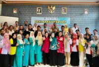 Desa Sipora Jaya, Kepulauan Mentawai deklarasi status Open Defecation Free (ODF) atau bebas dari buang air besar sembarangan (BABS). (Foto: Prokopim Pemkab Kepulauan Mentawai)