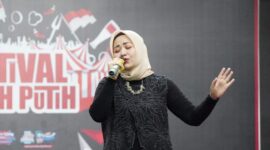 Penampilan salah seorang peserta. (Foto: Diskominfo Padang Panjang)