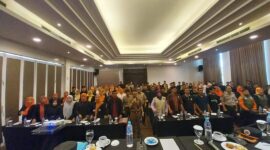 BPBD Padang menggelar pelatihan bagi Kelompok Siaga Bencana (KSB) dan relawan dari Kecamatan Bungus Teluk Kabung. (Foto: Diskominfo Padang)