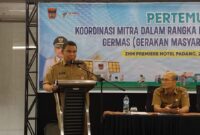 Sekretaris Dinas Kesehatan Kota Padang, Depitra Wiguna saat membuka acara, Selasa (27/8/2024). (Foto: Diskominfo Padang)