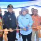 Pj Wali Kota Padang Andree Algamar meresmikan laboratorium Perumda AM Padang di Jalan Penjernihan Utama Gunung Pangilun. (Foto: Prokopim Padang)