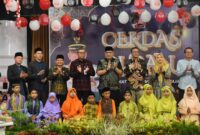 Pj Wali Kota Padang Andree Algamar membuka lomba Cerdas Alquran di studio Padang TV. (Foto: Prokopim Padang)