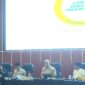 Pj Wali Kota Padang Andree Algamar saat Rapat Staf Bulanan Pemko Padang di Aula Bagindo Aziz Chan, Balai Kota Padang, Jumat (23/8/2024). (Foto: Prokopim Padang)