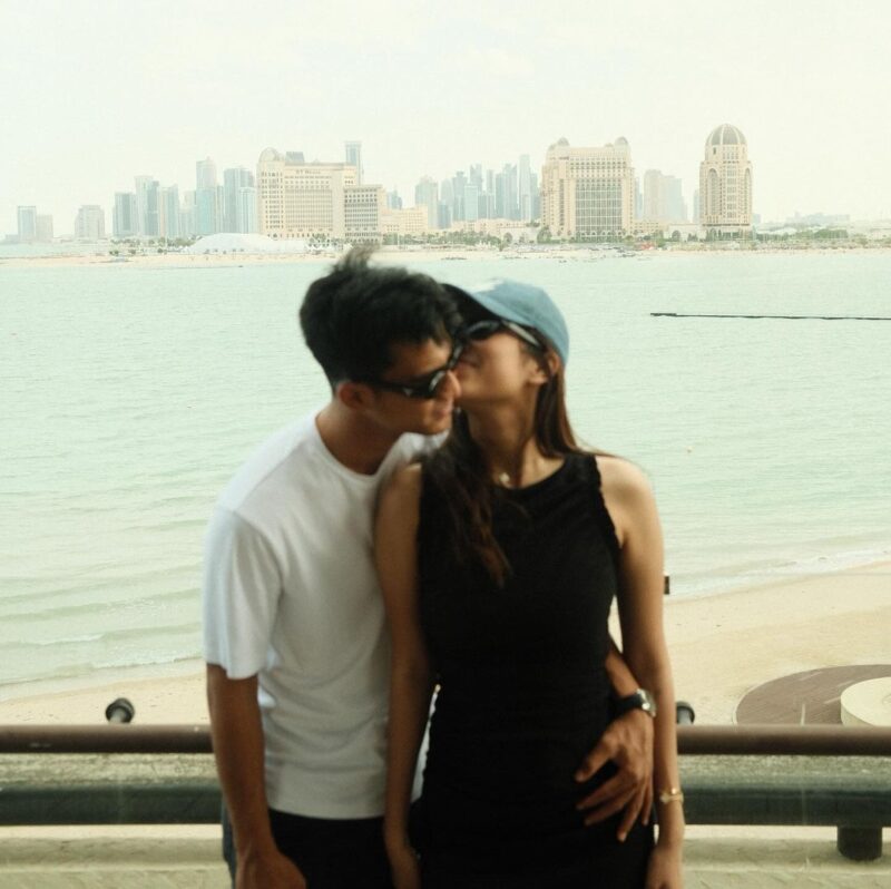 Pratama Arhan dan istrinya Azizah Salsha. (Foto: IG pratamaarhan8)