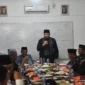 Pj Wali Kota Padang Andree Algamar saat  silaturahmi bersama pengurus KAN Lubuk Kilangan. (Foto: Prokopim Padang)