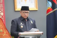 Pj Wali Kota Padang Andree Algamar. (Foto: Prokopim Padang)