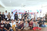 Pj Wali Kota Padang Andree Algamar dan rombongan mengunjungi Panti Asuhan Khusus Anak Mentawai, Jumat (9/8/2024). (Foto: Prokopim Padang)