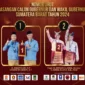 Nomor urut paslon Gubernur dan Wakil Gubernur Sumbar. (Foto: KPU Sumbar)
