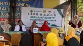 Puskesmas Ambacang menggelar skrining aktif TBC di Medan Nan Bapaneh. (Foto: Diskominfo Padang)