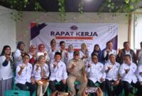Pj Wali Kota Padang Andree Algamar menghadiri Raker (IKASMANLI) Padang di Vila Teratai Jaya, Aia Dingin, Lubuk Minturun, Padang. (Foto: Diskominfo Padang)